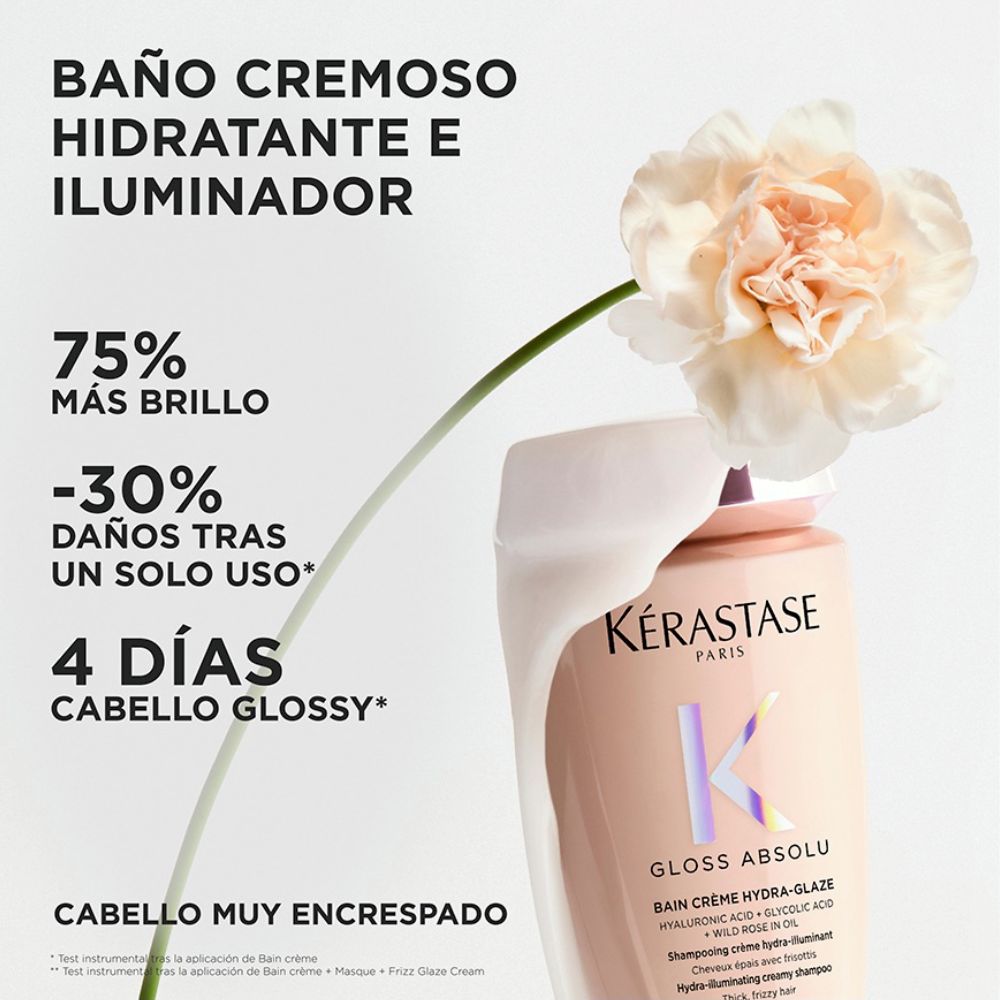 Kérastase - Gloss Absolu Champú Bain Crème Hydra-Glaze 250 ml