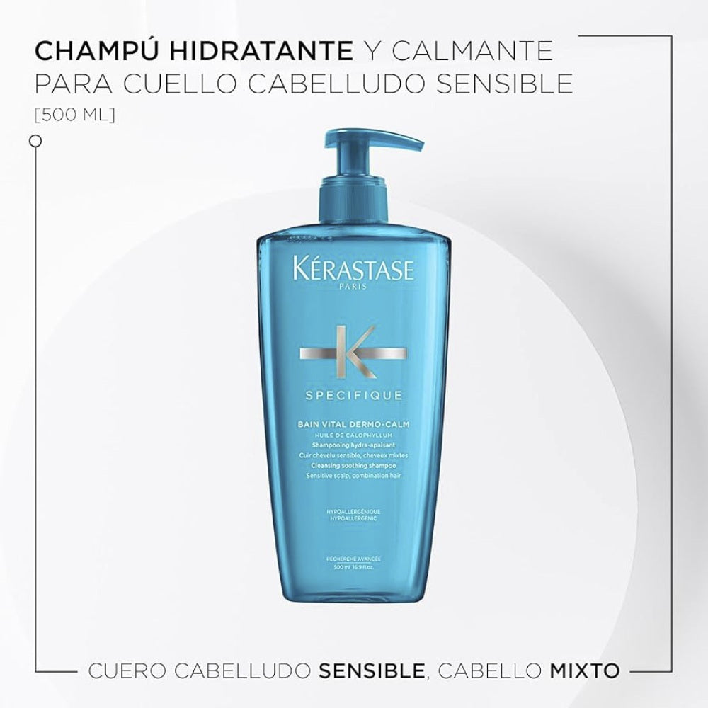 Kérastase - Spécifique Champú Bain Vital Dermo-Calm 500 ml