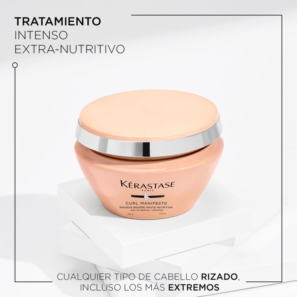 Kérastase - Curl Manifesto Mascarilla Masque Beurre Haute Nutrition 200 ml