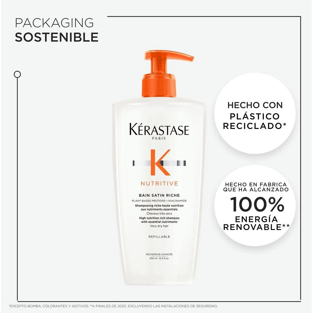 Kérastase - Nutritive Champú Bain Satin Riche 500 ml