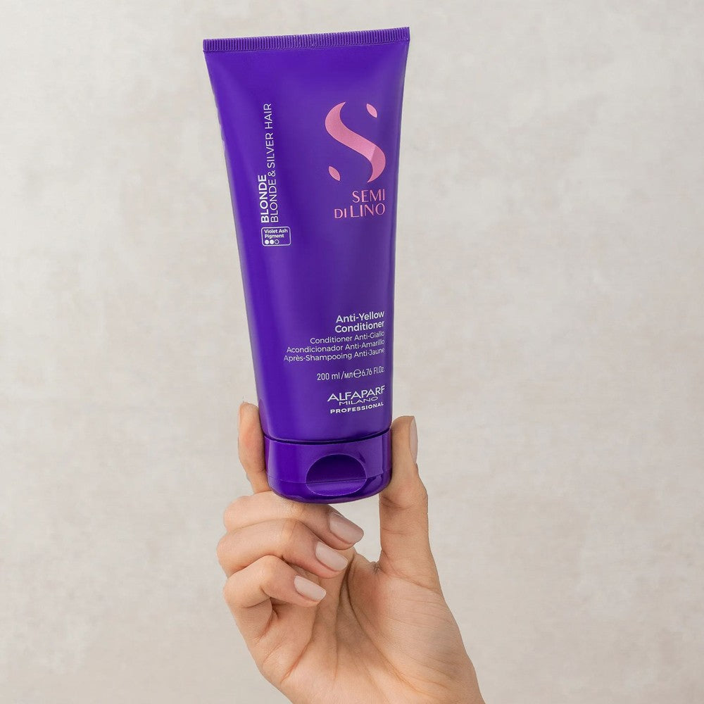 Alfaparf - Semi di Lino Blonde Anti-Yellow Conditioner 200 ml