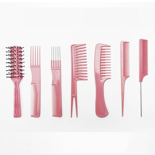 Bifull - Set de 7 Peines Gea Pink