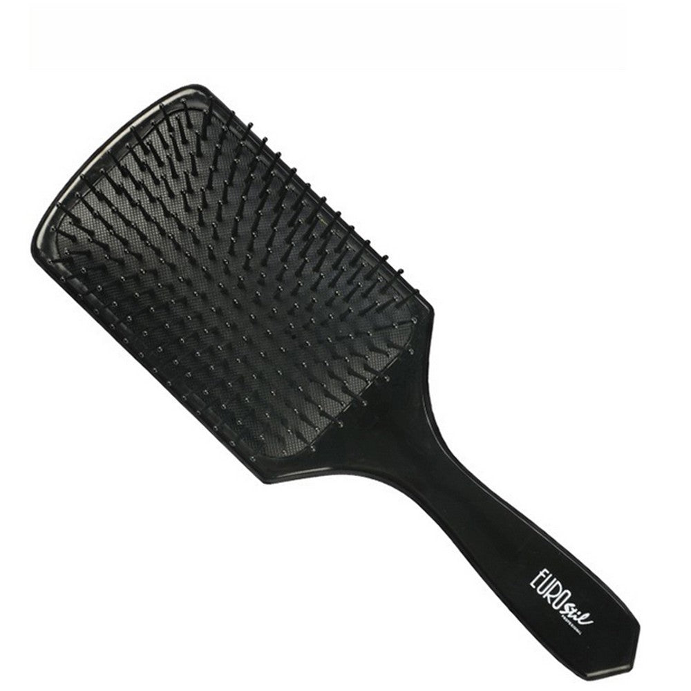 Eurostil - 00755 - Cepillo de Fuelle Rectangular Púa Bola Plástico Grande