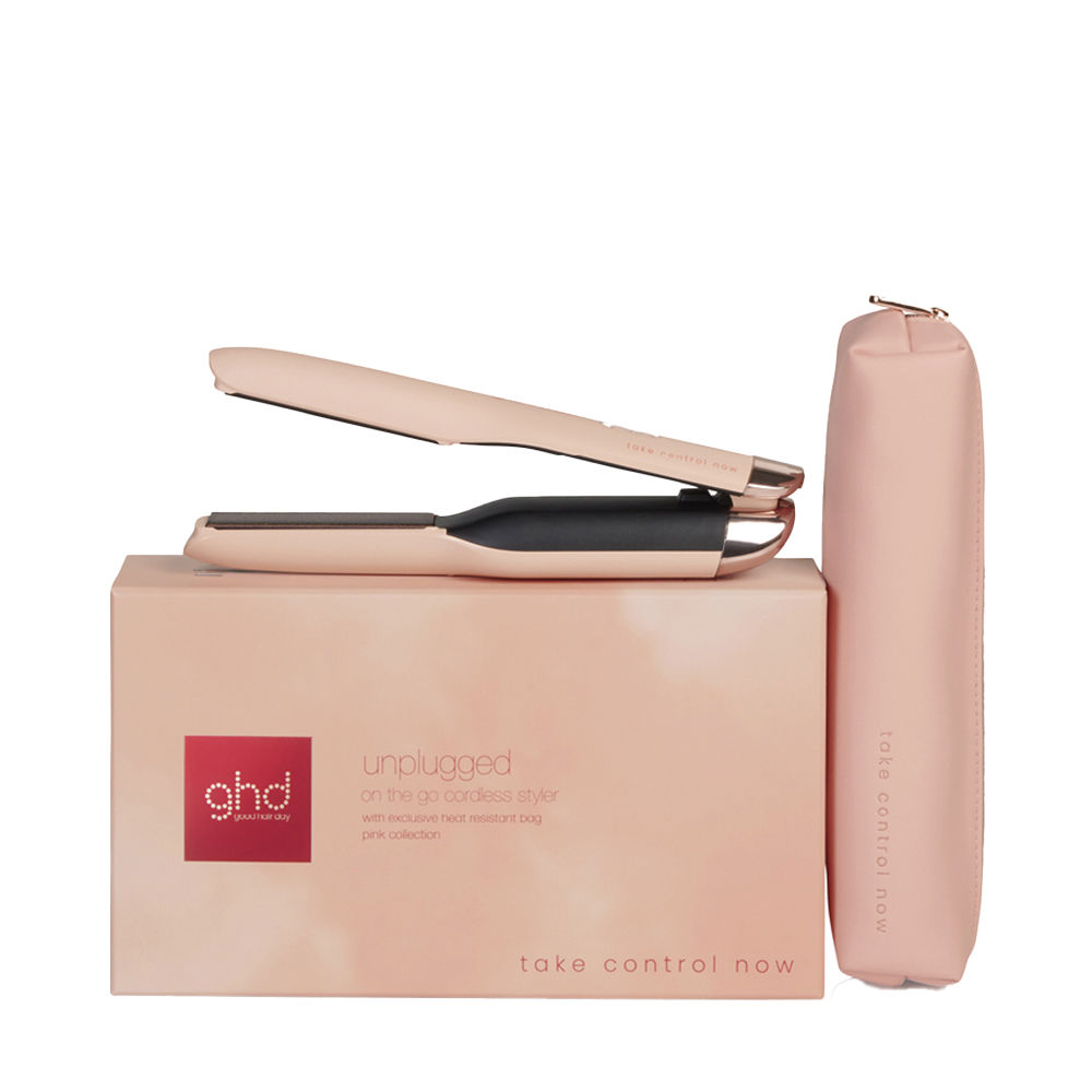 ghd - Plancha de Pelo Unplugged Take Control Now Pink Collection