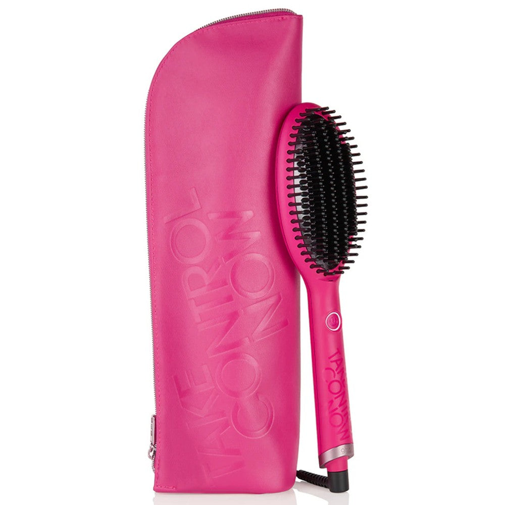 ghd - Cepillo Profesional Eléctrico Glide Orchid Pink Take Control Now Rosa Fucsia