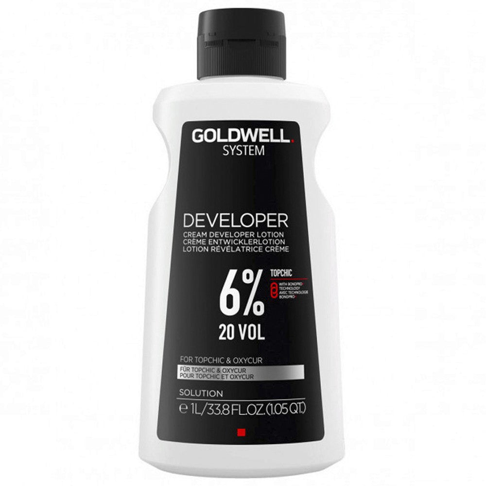 Goldwell - Loción Reveladora System Topchic 6% 20 vol 1000 ml