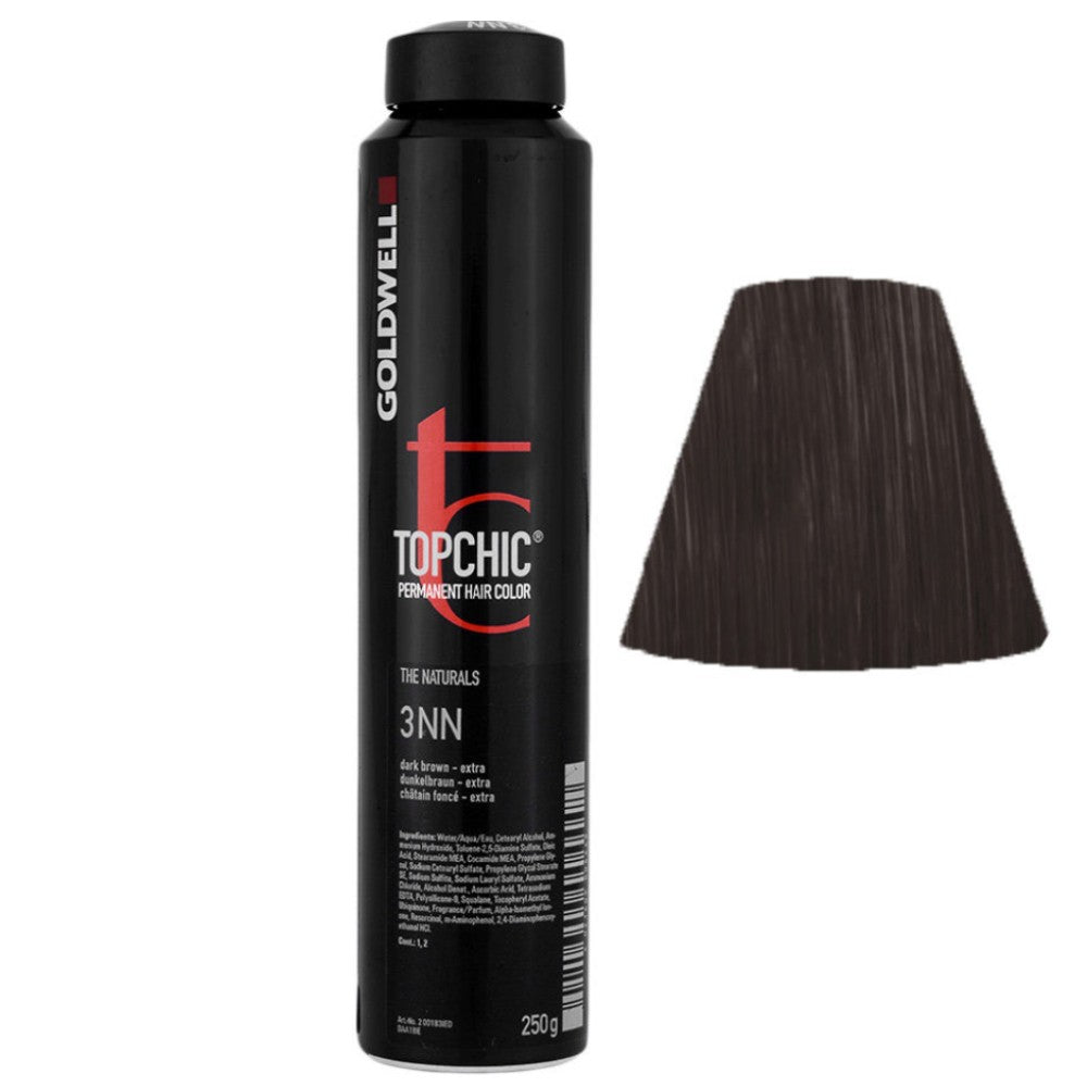 Goldwell - Topchic 3NN Castaño Oscuro - Extra 250 ml