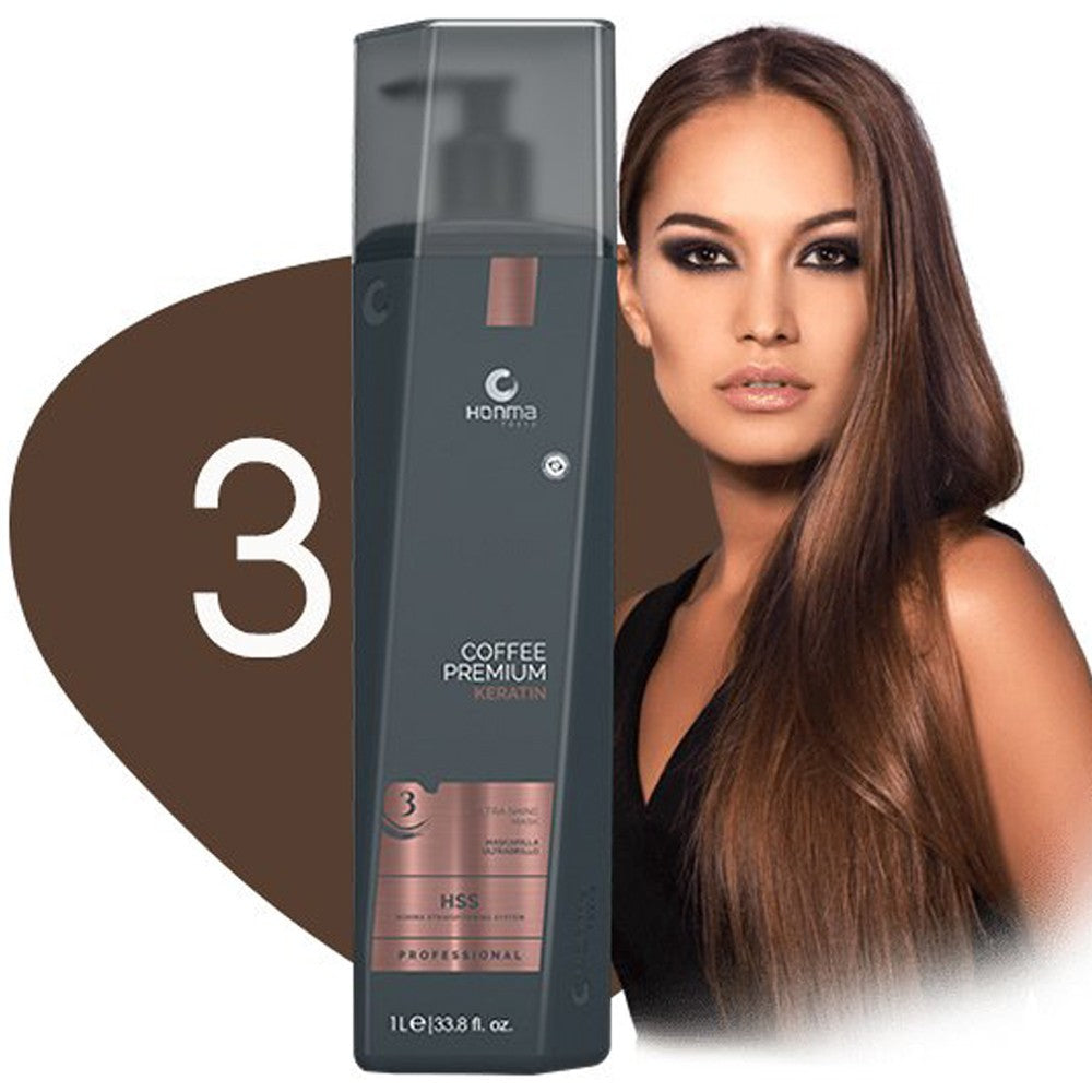 Honma Tokyo - Tratamiento Keratina Coffee Premium All Liss (Paso 3)