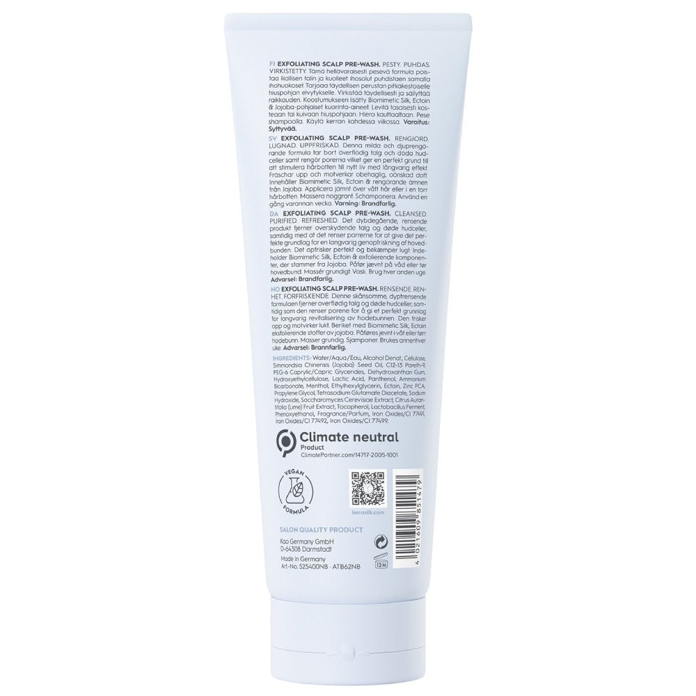 Kerasilk Specialist - Champú Exfoliante Exfoliating Scalp Pre-Wash 250 ml