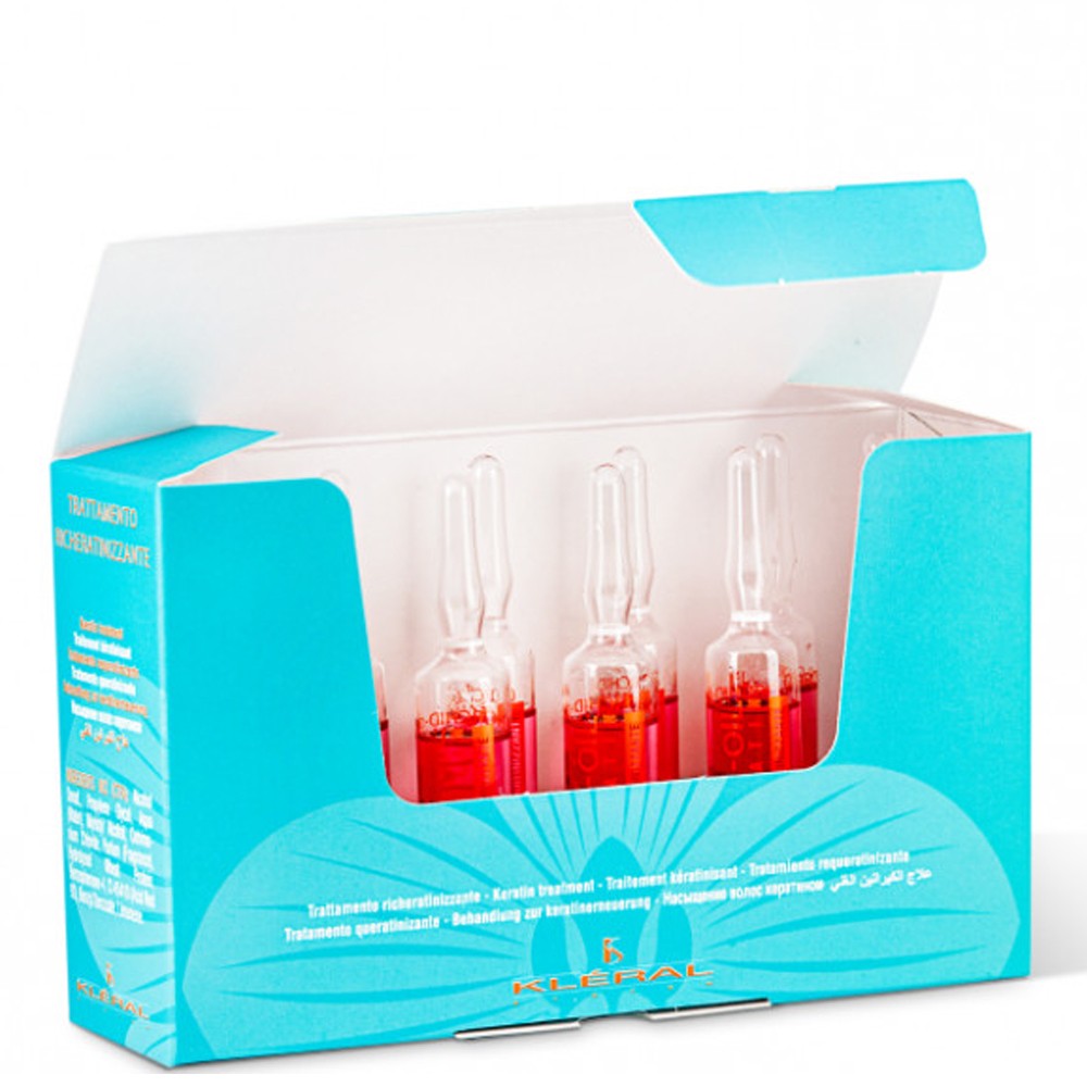 Kleral System - Caja 10 viales Orchid-Oil Keratin 10 x 10 ml