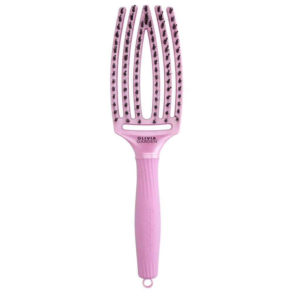 Olivia Garden - Cepillo Fingerbrush Arctic Lights Celestial Pink - 1 Unidad