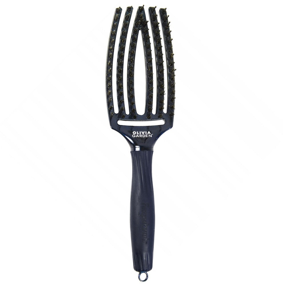 Olivia Garden - Cepillo Fingerbrush Blue Sapphire Midnight Desert - 1 Unidad