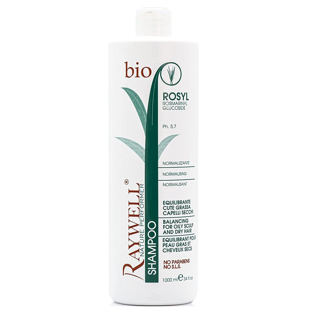 Raywell - Champú Bio Nature ROSYL Sebo Equilibrante 1000 ml