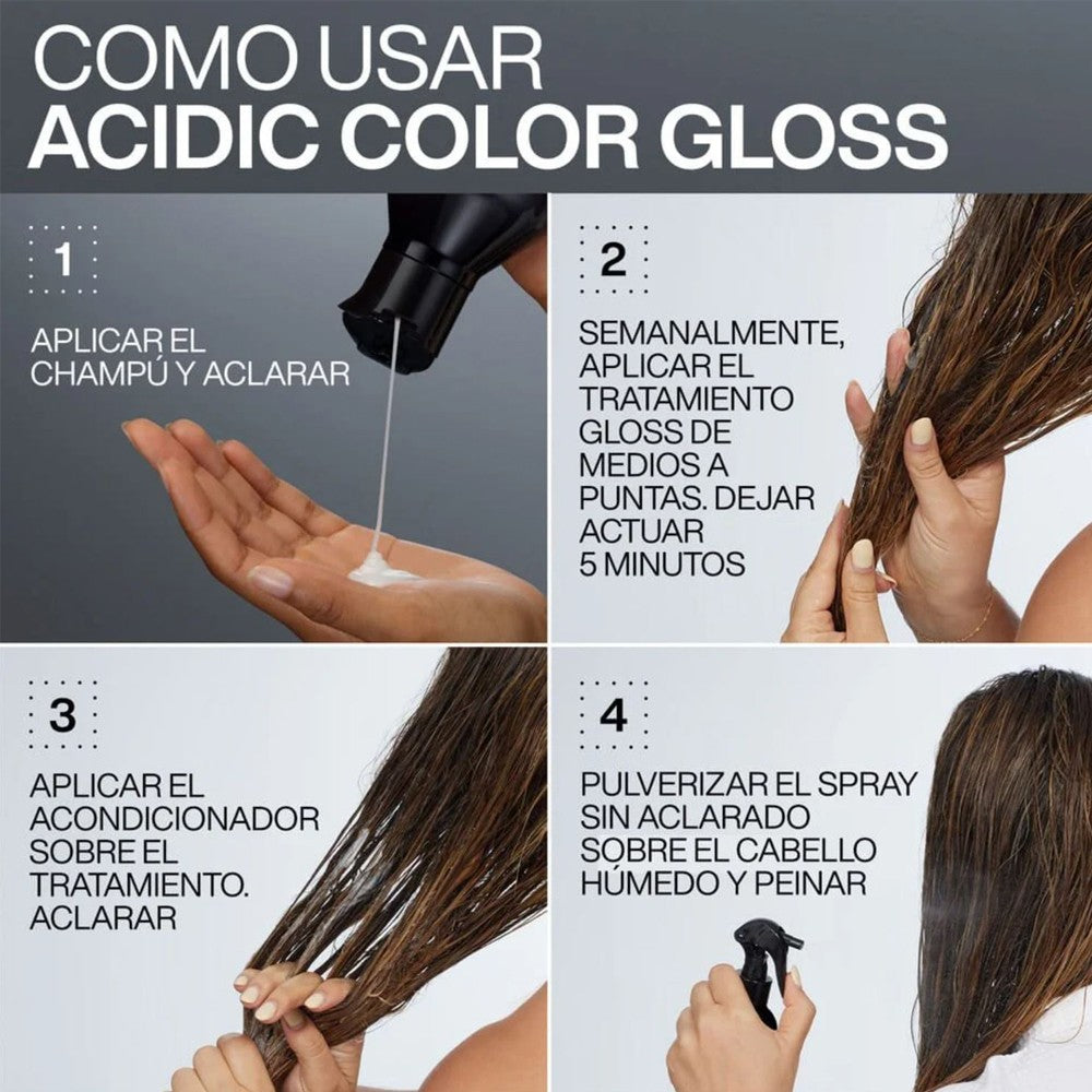 Redken - Acondicionador de Color y Brillo Acidic Color Gloss 1000 ml