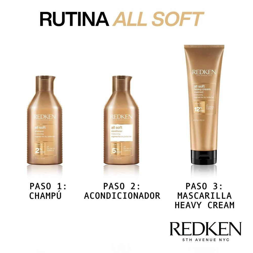 Redken - Mascarilla Ultra-Hidratante All Soft Heavy Cream 250 ml