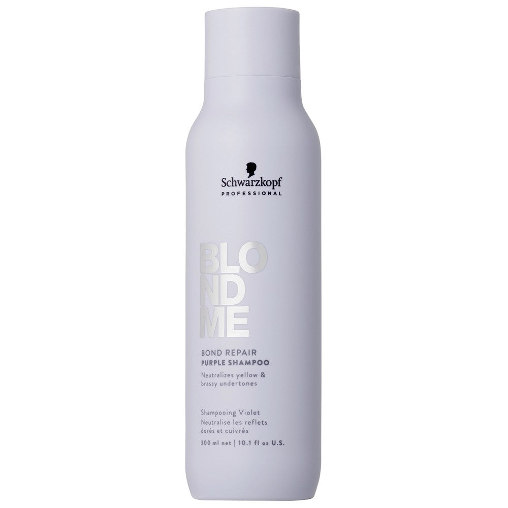 Schwarzkopf - Champú Morado BlondMe Bond Repair Purple 300 ml en Coserty