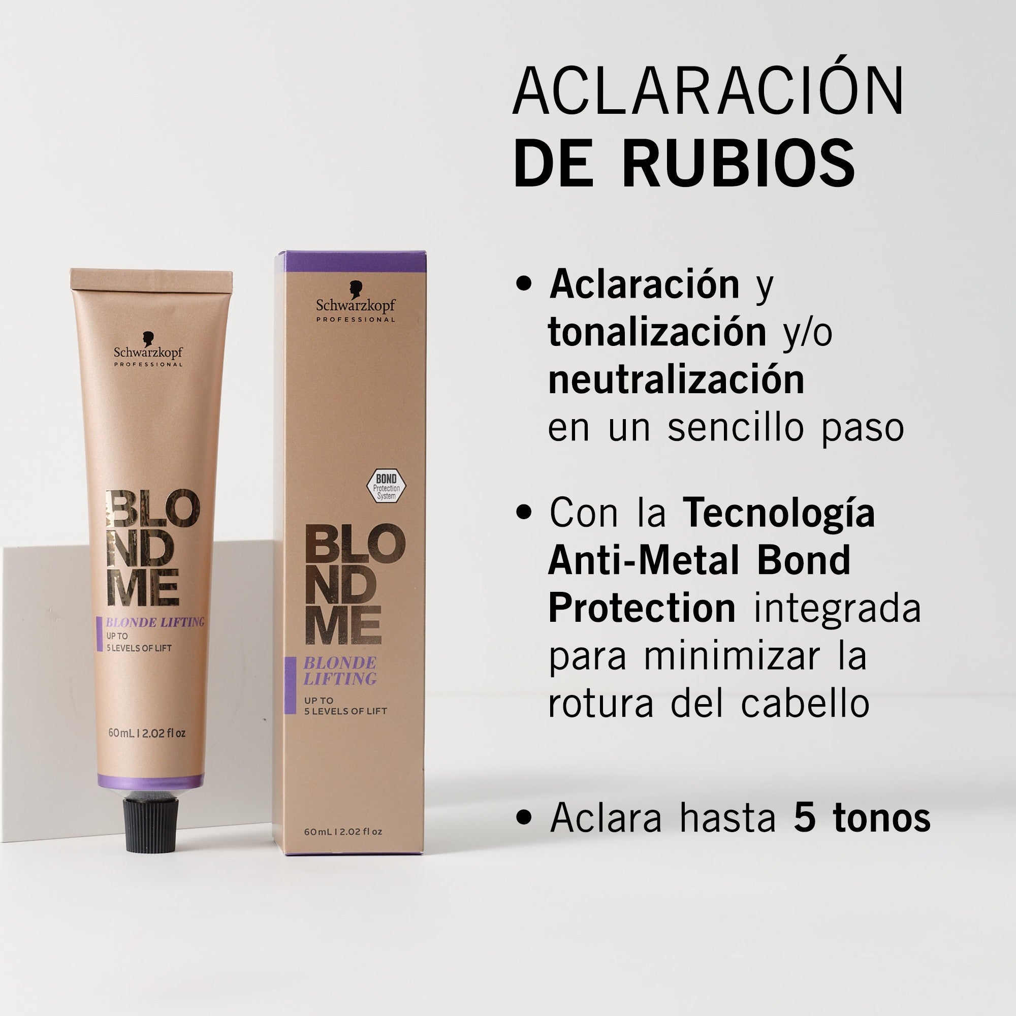 Schwarzkopf - Crema Aclarante de Rubios BlondMe L-Ice Irisé 60 ml