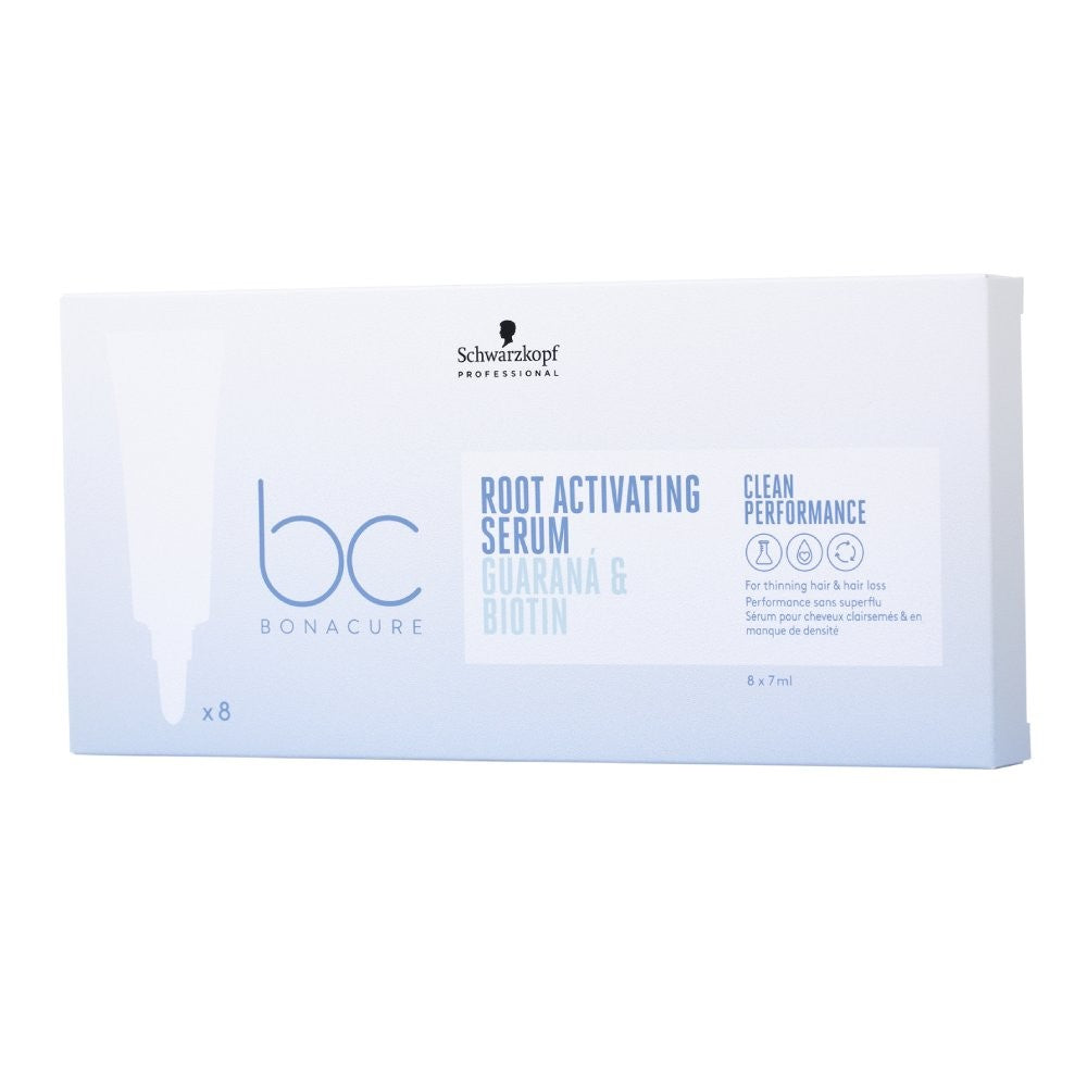 Schwarzkopf - Sérum Activador de Raíces BC Bonacure Root Activating Serum Clean Performance 8 x 7 ml