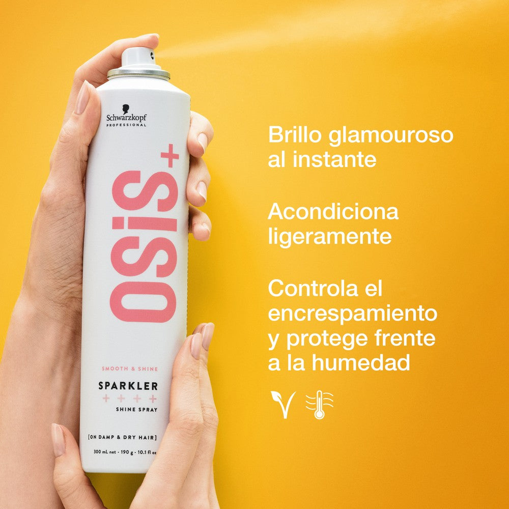 Schwarzkopf - Spray de Brillo OSiS+ Sparkler 300 ml