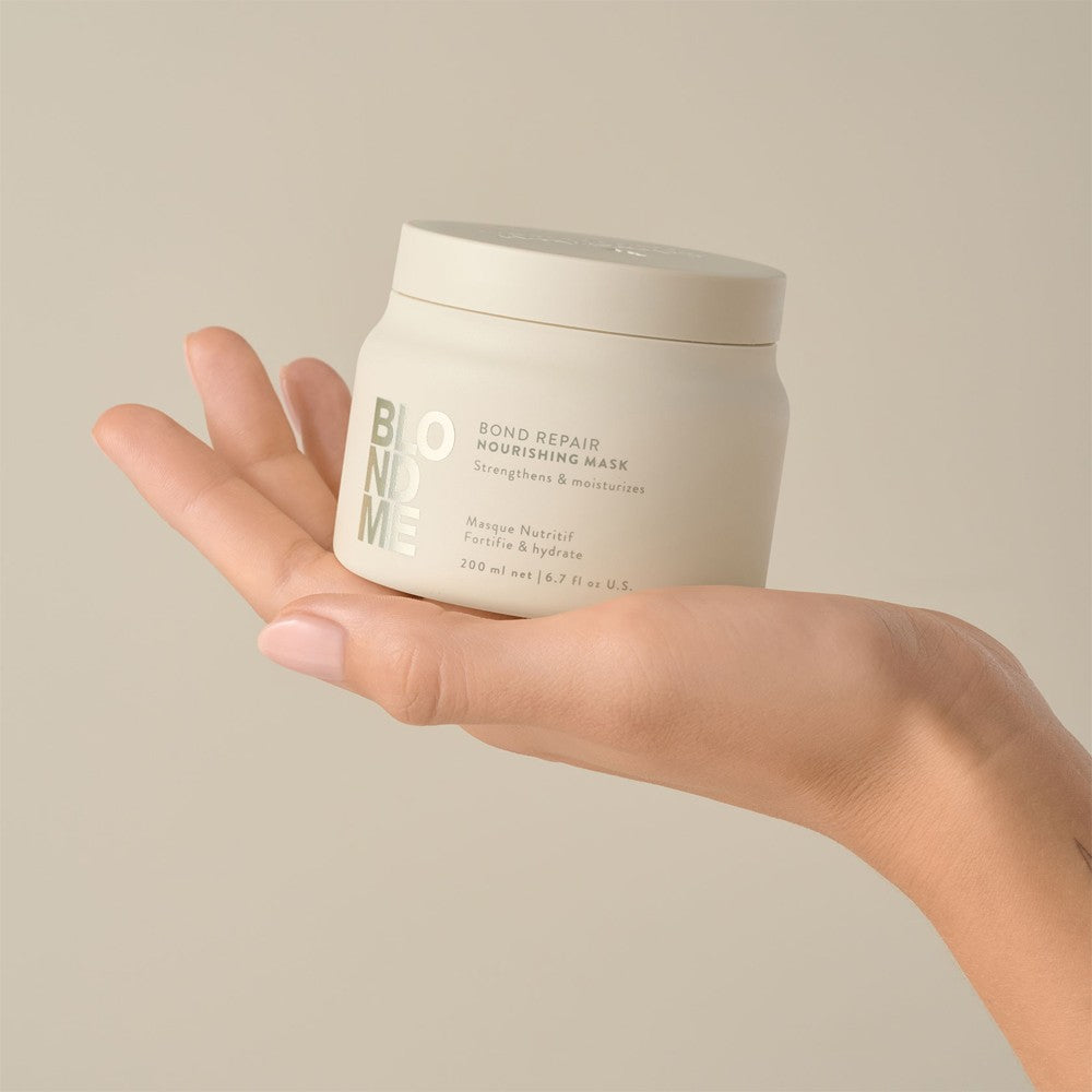 Schwarzkopf - Tratamiento Nutritivo BlondMe Bond Repair Nourishing Mask 200 ml