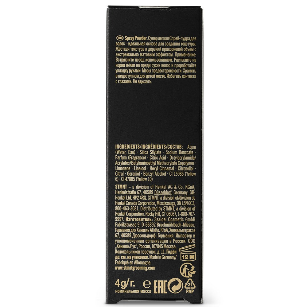 STMNT - Staygold Spray Powder - Polvo en Spray 4 g