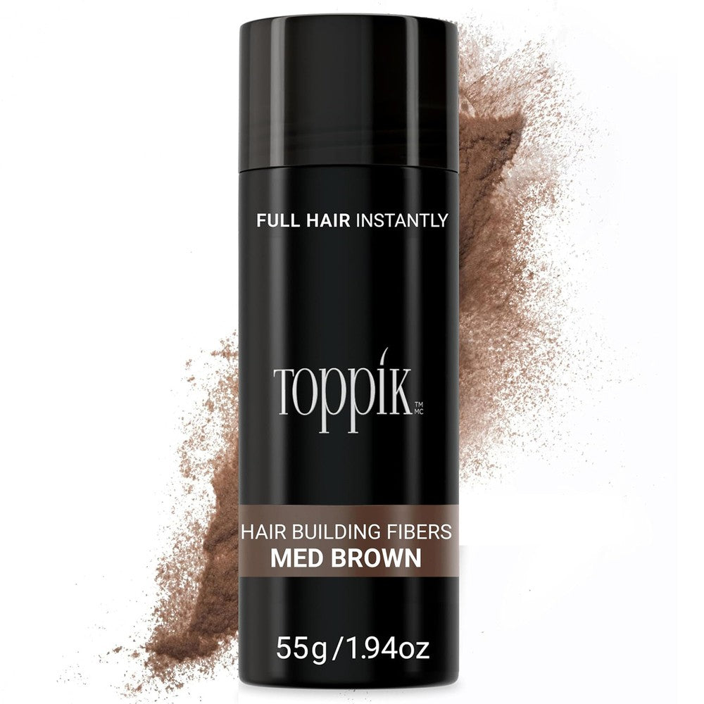 Toppik - Fibras Capilares Tono Castaño (Medium Brown) 55 g